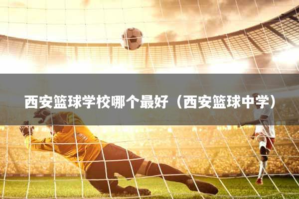 西安篮球学校哪个最好（西安篮球中学）